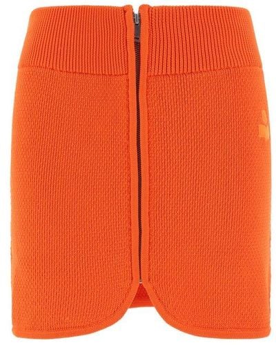 Isabel Marant Olgane Skirt - Orange