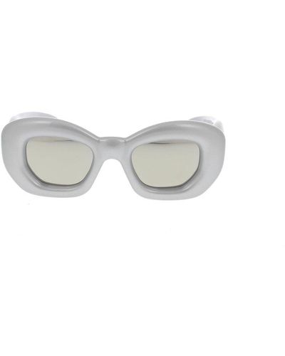 Loewe Butterfly Frame Sunglasses - Black