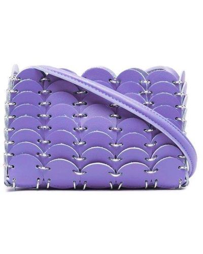 Rabanne Pacoio Mini Shoulder Bag - Purple