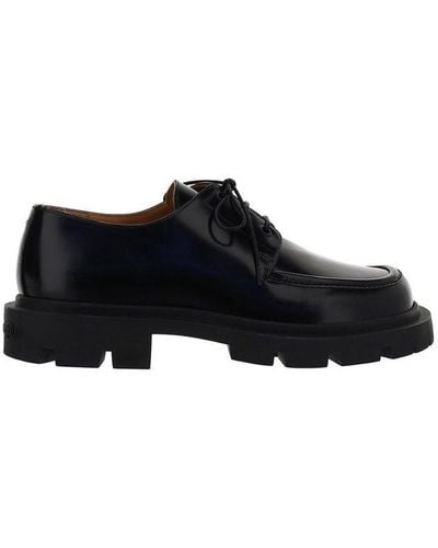 Maison Margiela Platform Lace-up Shoes - Black