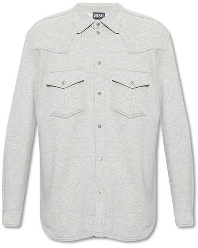 DIESEL 's-ocean-e1' Shirt, - White