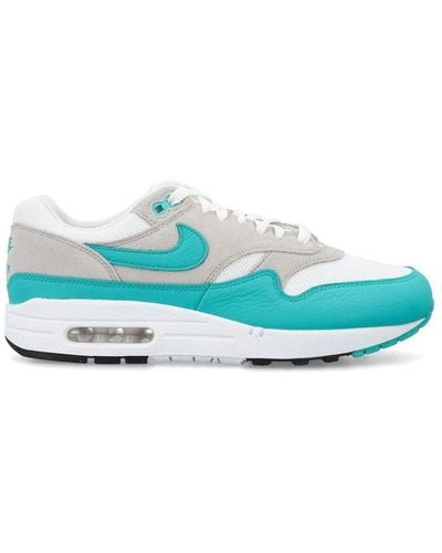 Nike Air Max 1 Lace-up Sneakers - Green