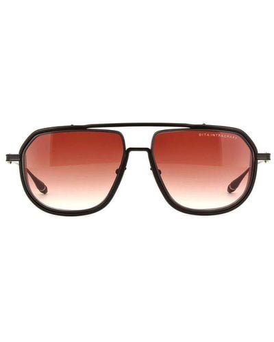 Dita Eyewear Aviator Sunglasses - Brown