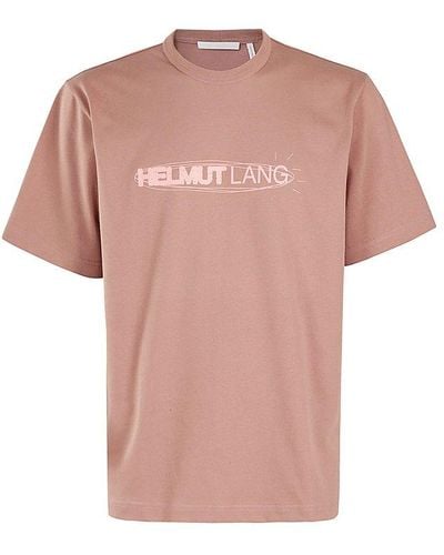 Helmut Lang Outer Tee - Pink