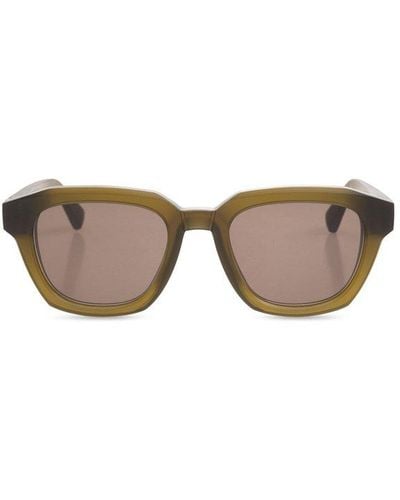 Mykita Kiene Square-frame Sunglasses - Brown