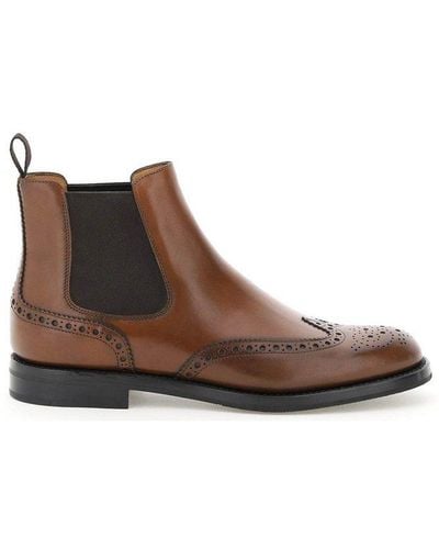 Church's Ketsby Wg Brogue Chelsea Boots - Brown