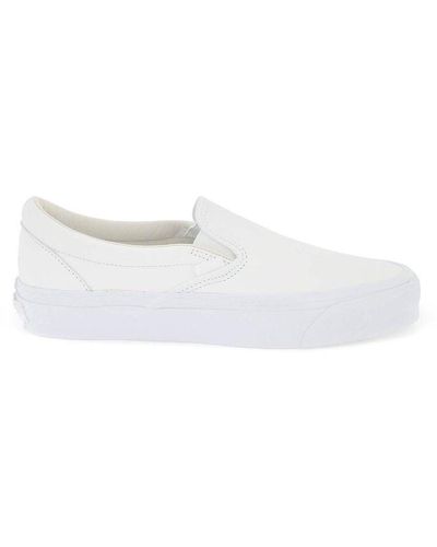 Vans Logo Patch Slip-on Trainers - White
