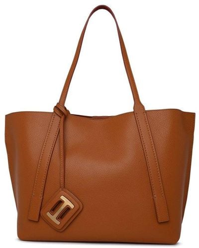 Hogan Brown Leather Bag