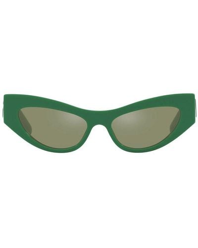 Dolce & Gabbana Dg4450 Dg Crossed Sunglasses - Green