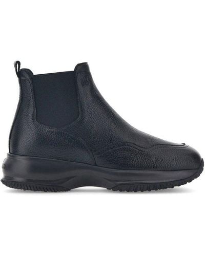 Hogan Interactive Chelsea Ankle Boots - Blue