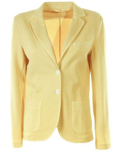 Circolo 1901 Single-breasted Tailored Blazer - Yellow
