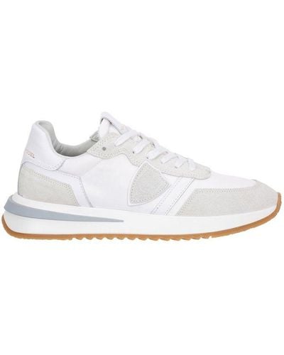 Philippe Model Tropez 2.1 Lace-up Sneakers - White