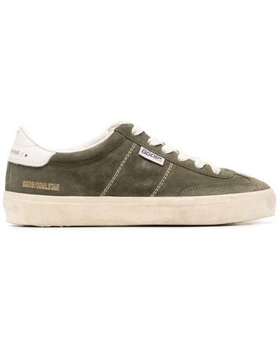 Golden Goose Soul Star Lace-up Sneakers - Green