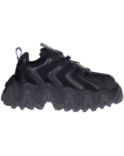 Eytys Halo Lace-up Sneakers - Black