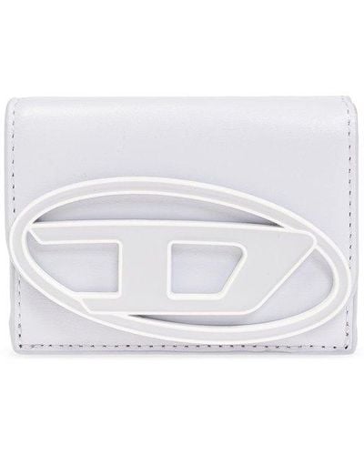DIESEL '1dr Tri Fold Xs' Wallet, - White