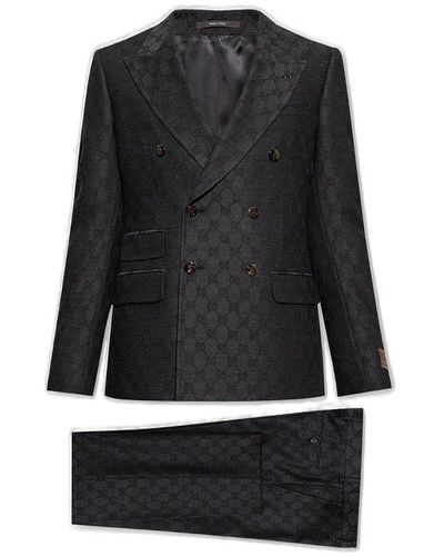 Gucci Wool Suit - Black