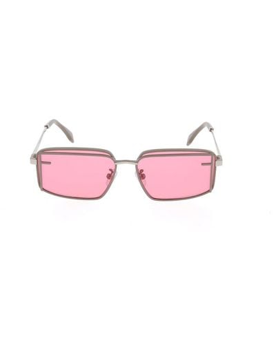 Fendi Rectangular Frame Sunglasses - Pink