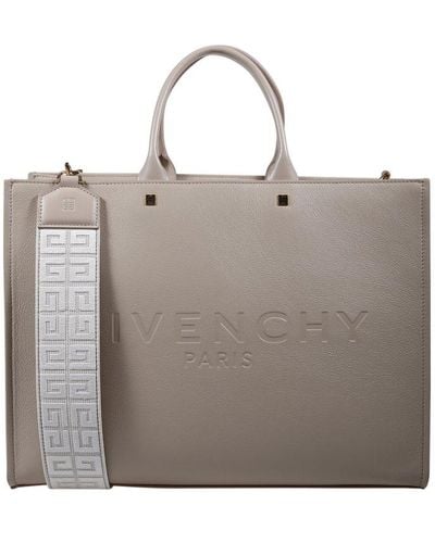 Givenchy Medium G-tote Shopping Bag - Grey