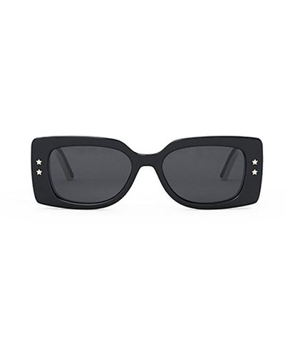 Dior Squared Frame Sunglasses - Black