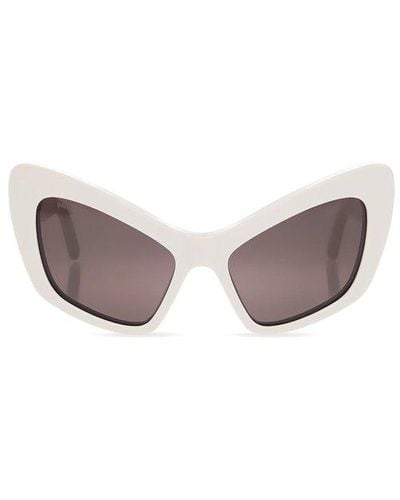 Balenciaga 'monaco' Sunglasses, - White
