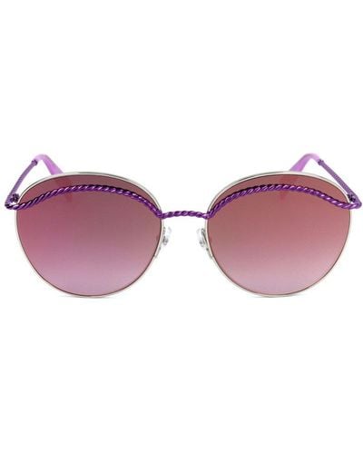Marc Jacobs Round Frame Sunglasses - Purple