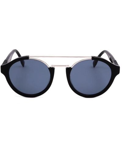 Fendi Round Frame Sunglasses - Blue