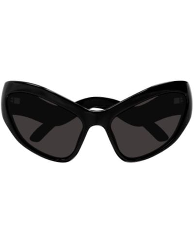 Balenciaga Cat-eye Frame Sunglasses - Black