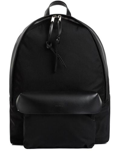 Jil Sander Lid Backpack Bag - Black