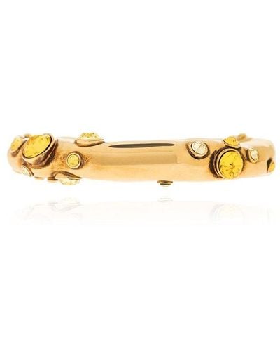 Dries Van Noten Brass Bracelet - Metallic