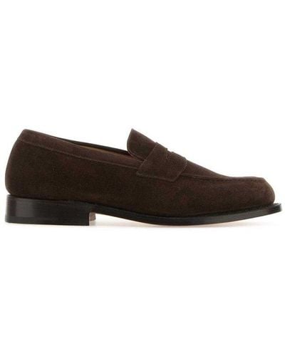 Tricker's Slip-on Loafers - Brown