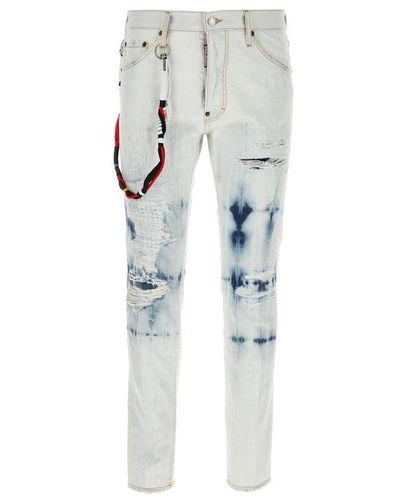 DSquared² Coconut Creek Wash Cool Guy Jeans - Blue