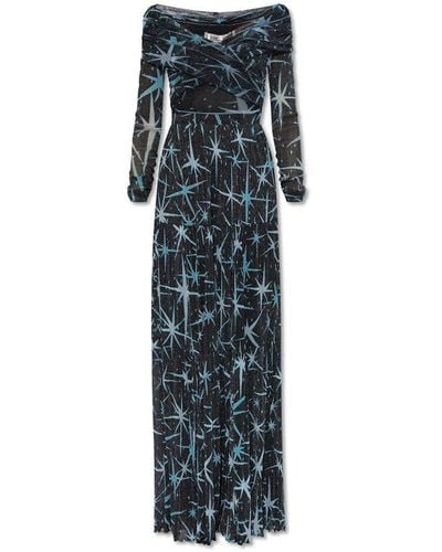 Diane von Furstenberg Dress With Lurex Threads - Multicolour