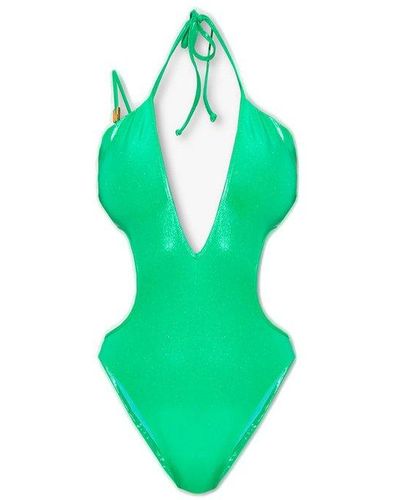 Moschino One-Piece Swimsuit - Green