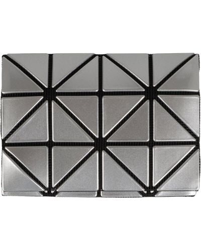 Bao Bao Issey Miyake Geometric Zipped Wallet - Grey
