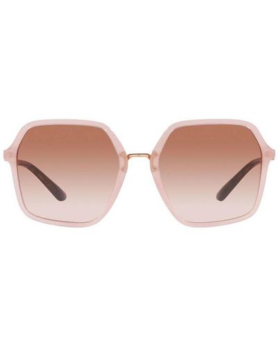 Dolce & Gabbana Square Frame Sunglasses - Brown