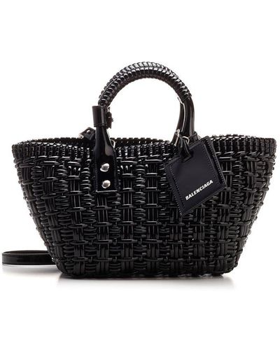 Balenciaga Bistro Xs Basket Bag - Black