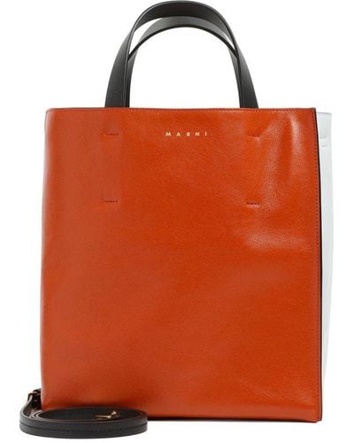 Marni Museo Soft Small Bag - Orange