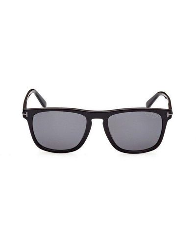 Tom Ford Gerard-02 Square Frame Sunglasses - Black