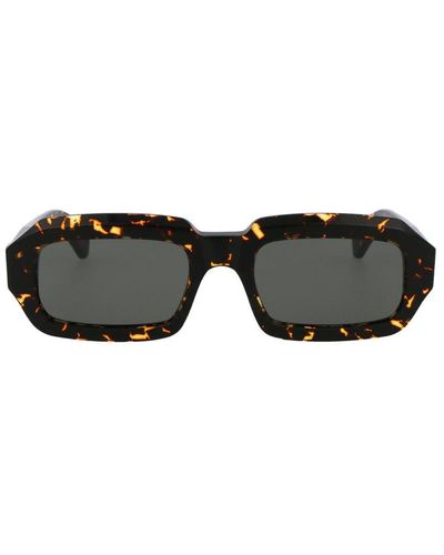 Retrosuperfuture Rectangle-framed Fantasma Sunglasses - Black