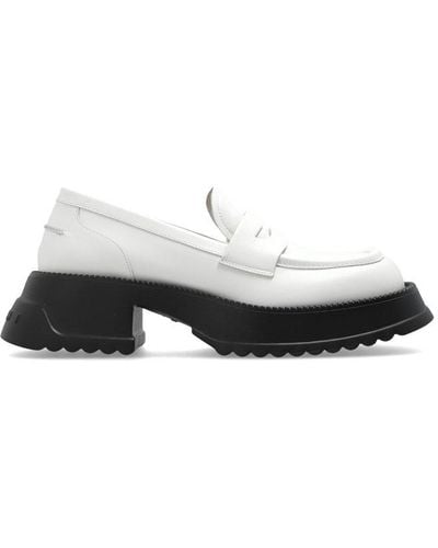 Marni Slip-on Platform Loafers - White