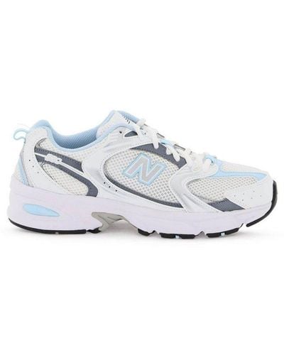 New Balance 530 Mesh Paneled Sneakers - White