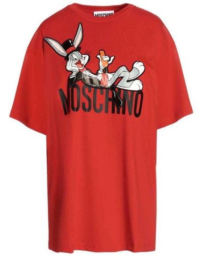 Moschino T-shirt Bugs Bunny - Red