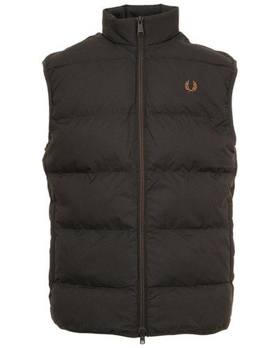 Fred Perry Insulated Gilet - Black
