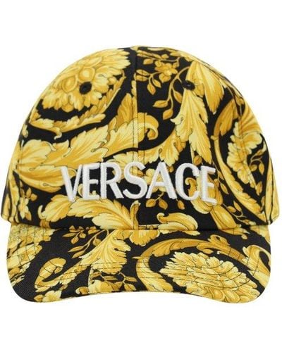Versace Hats Black - Multicolor
