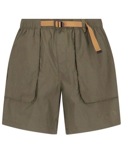 The North Face Belted High-waisted Shorts - Green