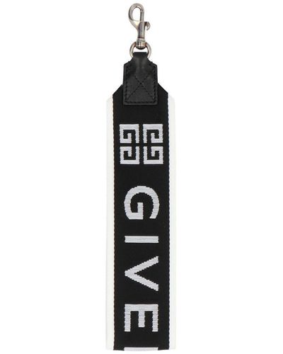 Givenchy 4g Wrist Strap Large Keyring - Black