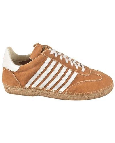 DSquared² Hola Lace-up Espadrilles - Brown