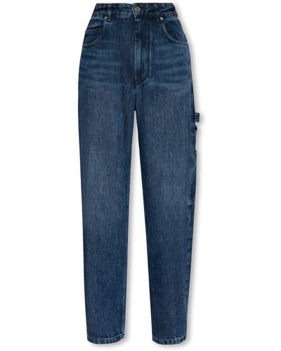 Isabel Marant Straight-leg Mid-rise Jeans - Blue