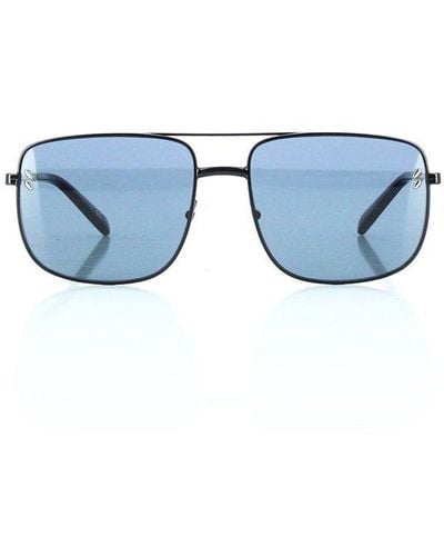 Stella McCartney Eyewear Square Frame Sunglasses - Blue