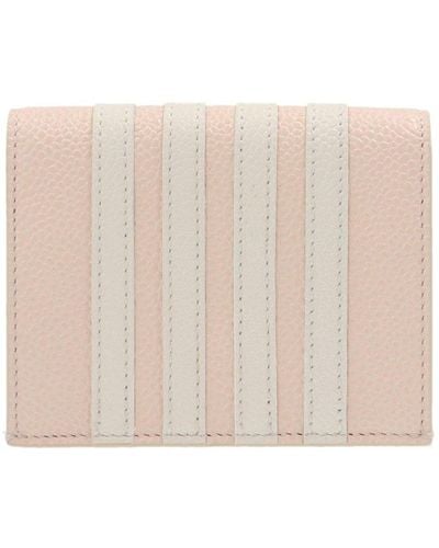 Thom Browne 4bar Card Holder - Pink